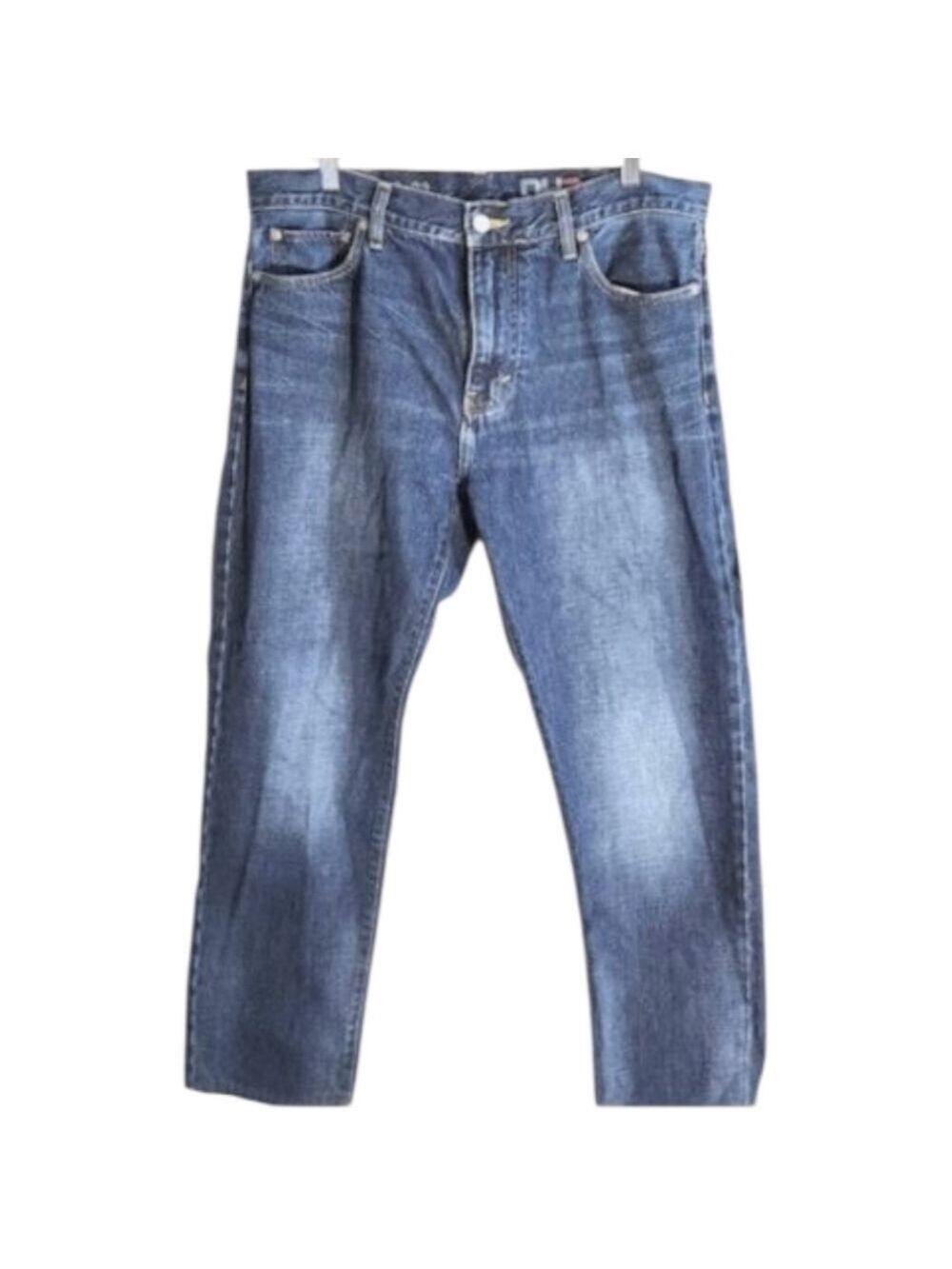 DH3 Slim Tapered Men’s Jeans 38x30 Dark Wash Modern Spring Denim